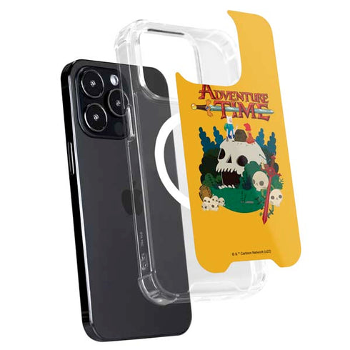 Adult Swim Adventure Time Cave Of Skulls iPhone 16 Pro MagSafe Case